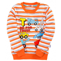 20-782108 "Is For Truck" Джемпер для мальчика, 2-5 лет, оранжевый 20-782108 "Is For Truck" Джемпер для мальчика, 2-5 лет, оранжевый